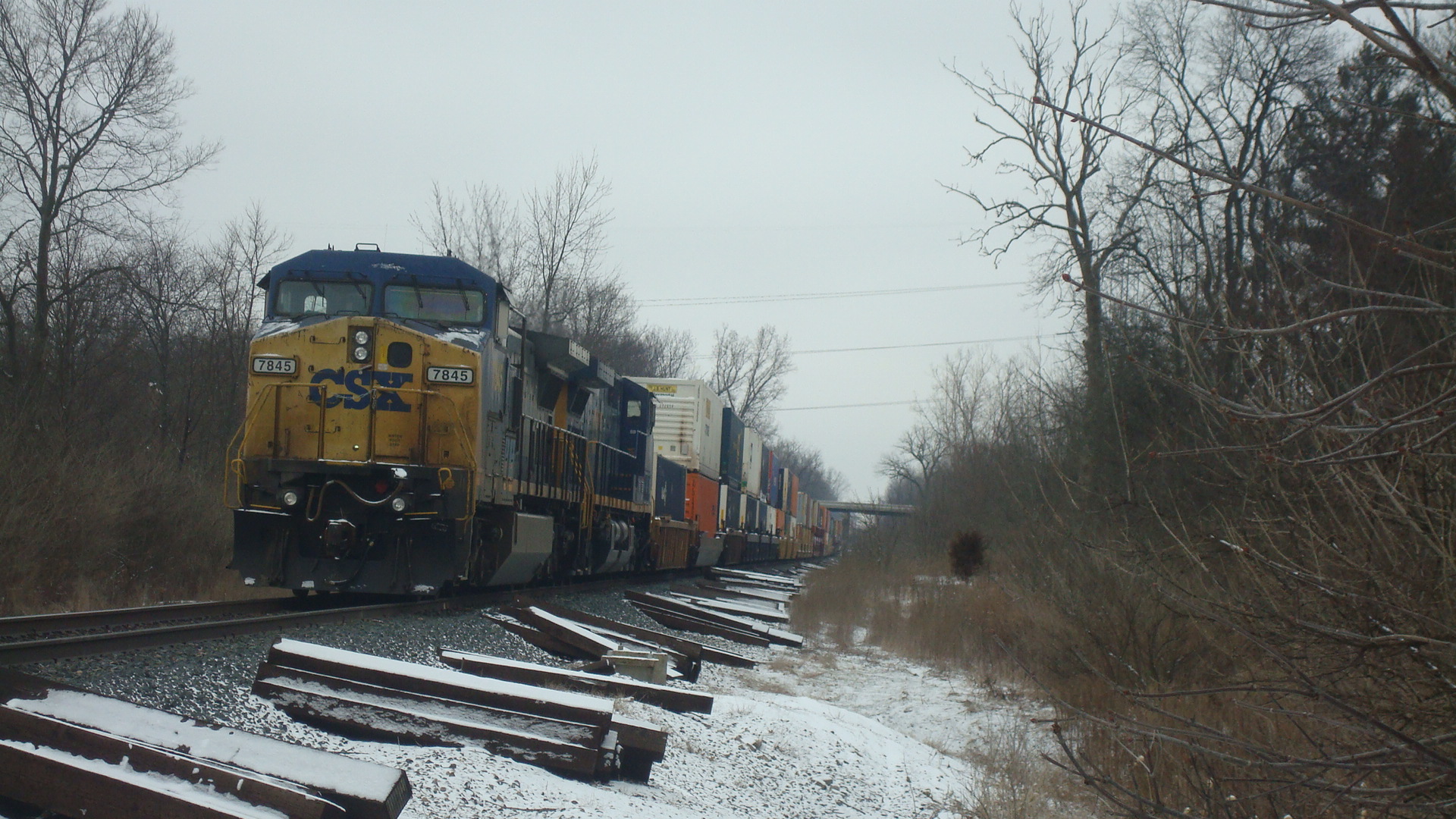 CSX 7845 & 161